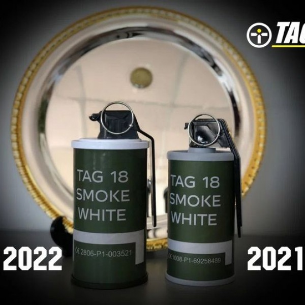 Meet the whole new redesigned TAG-18 SMOKE WHITE by TAGinn!