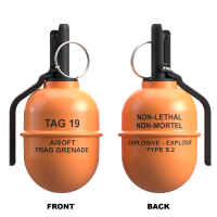 TAG-19 Hand grenade (Pack of 6) - type 2 small