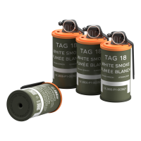 TAG-18 Smoke Hand grenade (Pack of 6) - type 1 small